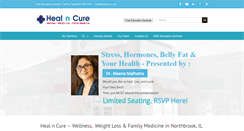 Desktop Screenshot of healncure.com